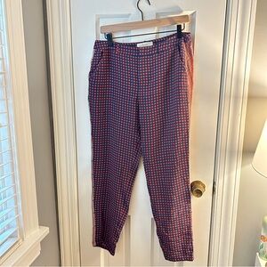 Joie Silk Patterned Silk Pants | 4
